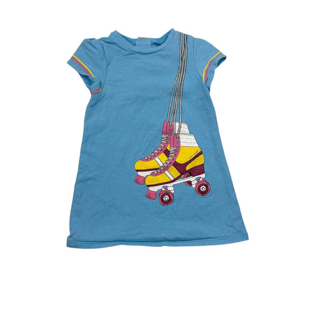 Little Marc Jacobs Blue Rollerskate Dress